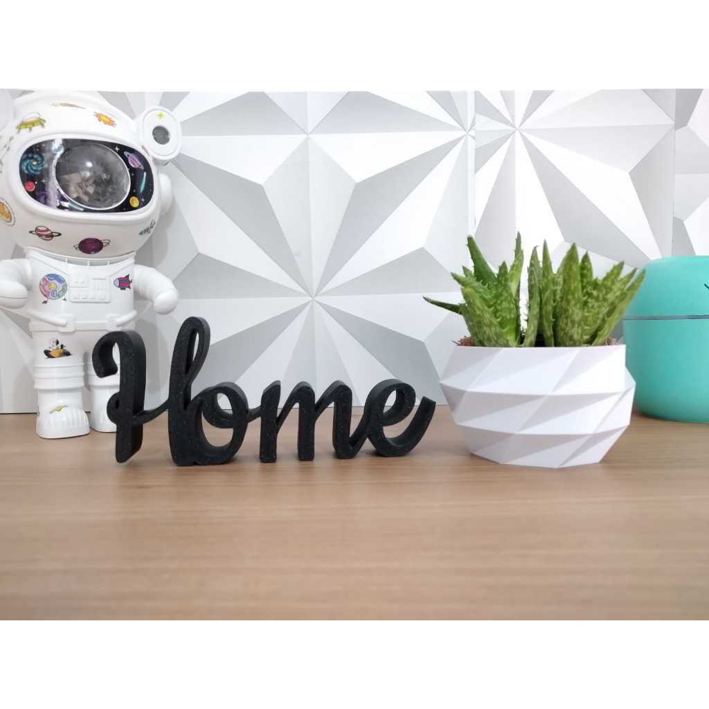 Decoração Home + Vaso 3D Decorativo  Enfeite de Rack Sala Presente de Natal